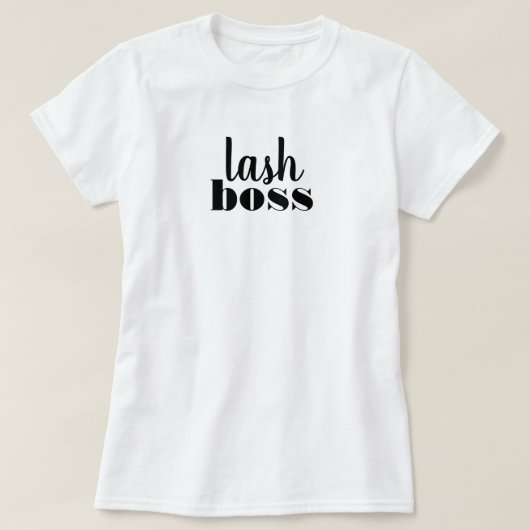 Lash Boss T-shirt (Design voorkant)