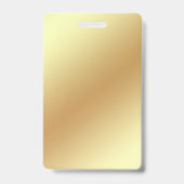 lash & brow artiest qr code gold drifbedrijf badge (Back)