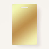 lash & brow artiest qr code gold drifbedrijf badge (Achterkant)