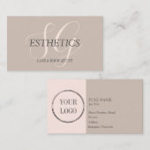 Lash / Brow artiest visitekaartjes (Voorkant / Achterkant)