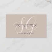 Lash / Brow artiest visitekaartjes (Voorkant)