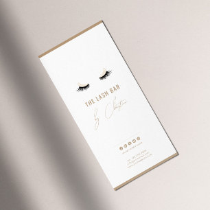 Lash Brow Bar zakelijke prijsstelling gids Beauty  Reclamekaart