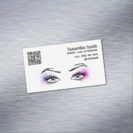 Lash Brow Tech Custom QR-Visitekaartje Magnetisch Visitekaartje
