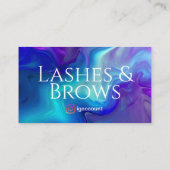 Lash Brows ontwerp Visitekaartje (Achterkant)