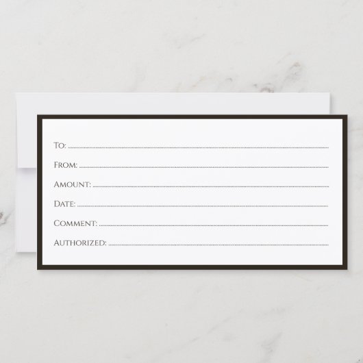 Lash Cadeaubon Wit Gouden Vleugels Zwart Bedankkaart (Achterkant)