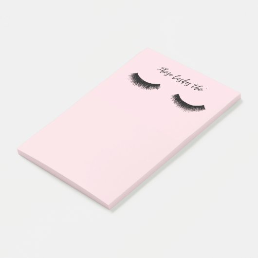 Lash Chat - Die Lashes Tho' Post-it® Notes (Schuin)