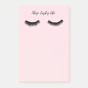 Lash Chat - Die Lashes Tho' Post-it® Notes