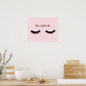 Lash Chat - Die Lashes Tho' Poster (Keuken)