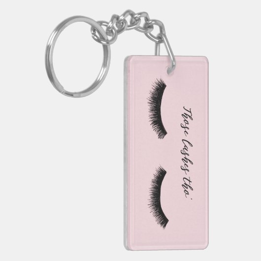 Lash Chat - Die Lashes Tho' Sleutelhanger (Voorkant Links)