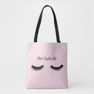 Lash Chat - Die Lashes Tho' Tote Bag