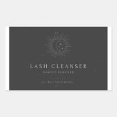 Lash cleanser  rechthoekige sticker (Voorkant)