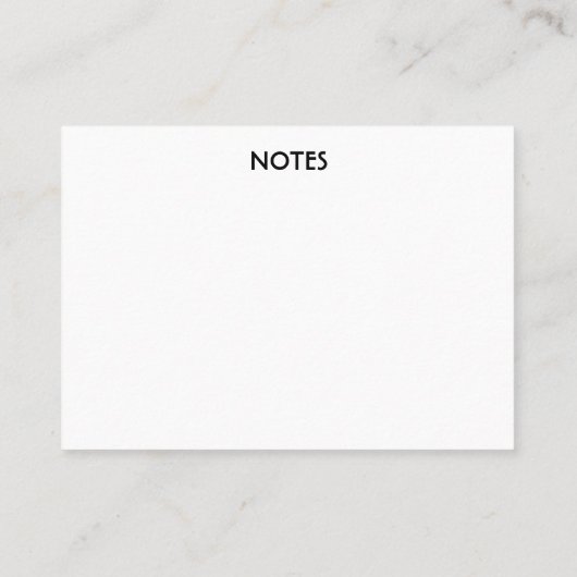 Lash Client Record Kaart Visitekaartje (Achterkant)