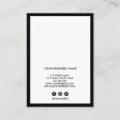 Lash Client Record Logo-Visitekaartje toevoegen Visitekaartje (Achterkant)