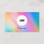 Lash en Brows Services Visitekaartje (Achterkant)