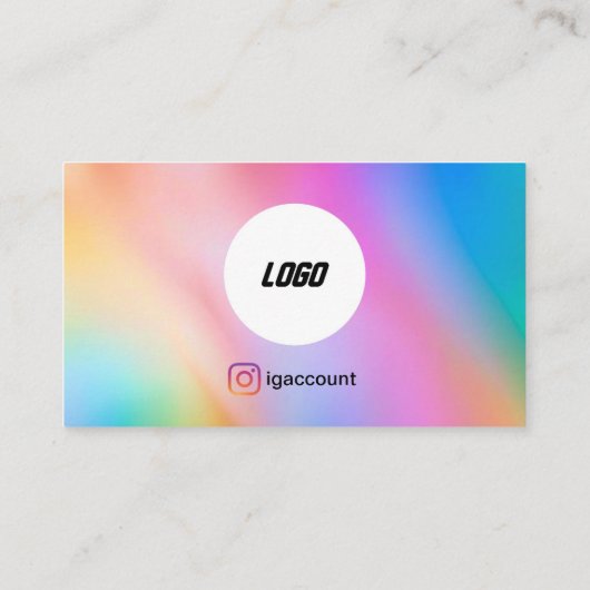 Lash en Brows Services Visitekaartje (Achterkant)