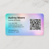 Lash en Brows Tech Beauty Salon Visitekaartje (Voorkant)