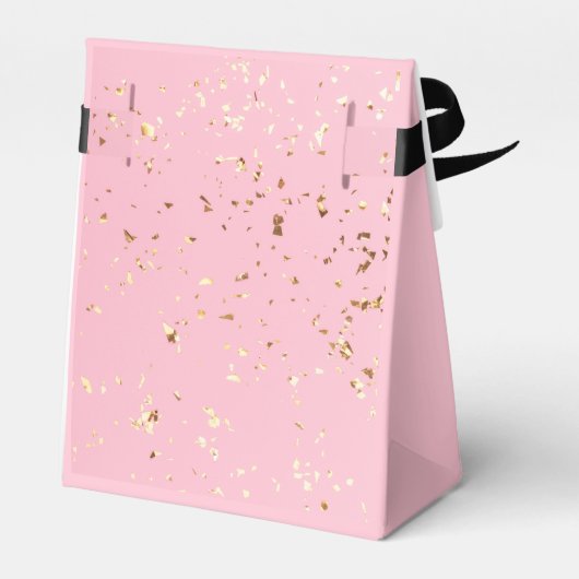 Lash extensie Lashes Gold Glitter Aftercare Kit Bedankdoosjes (Achterkant)