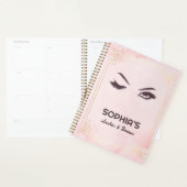 Lash Extension Brows Pink Gold Appointer Planner (Display)