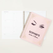 Lash Extension Brows Pink Gold Appointer Planner (Display)