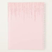 Lash Extension Brows Pink Rose Appointment Planner (Achterkant)