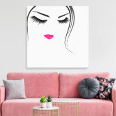 Lash Extension Canvas Afdruk (Insitu (Woonkamer))