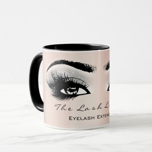 Lash Extension Eye Makeup Artist Studio Grey Roos Mok (Voorkant links)