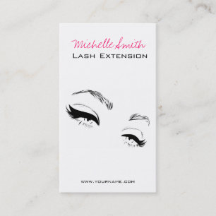 Lash Extension Eyeliner branding Visitekaartje