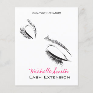 Lash Extension Flyer