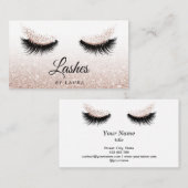 Lash Extension Makeup Artist Visitekaartje (Voorkant / Achterkant)