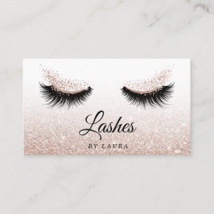 Lash Extension Makeup Artist Visitekaartje