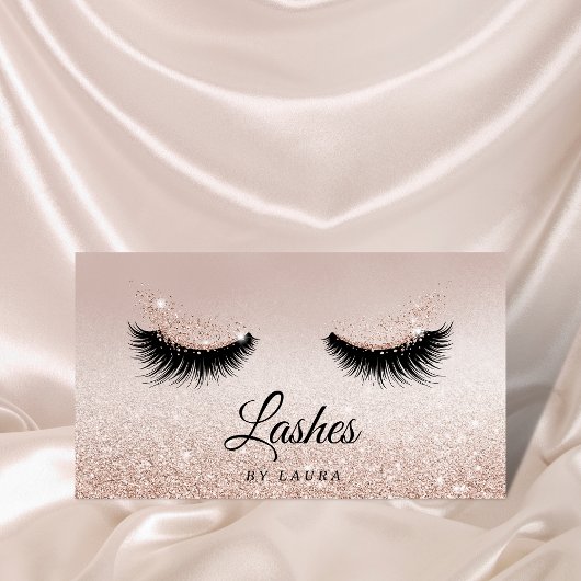 Lash Extension Makeup Artist Visitekaartje
