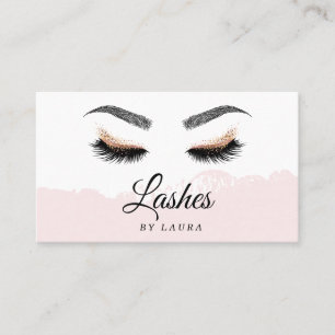 Lash Extension Makeup Artist Visitekaartje