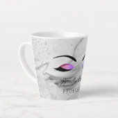 Lash Extension Microblading koffiekop Latte Mok (Linkerhoek)