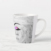 Lash Extension Microblading koffiekop Latte Mok (Rechts)