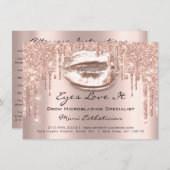 Lash Extension Natercare Instruction Spark Kiss Kaart (Voorkant / Achterkant)