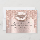 Lash Extension Natercare Instruction Spark Kiss Kaart (Voorkant)