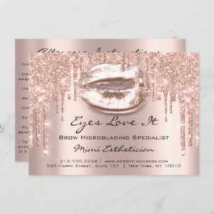 Lash Extension Natercare Instruction Spark Kiss Kaart