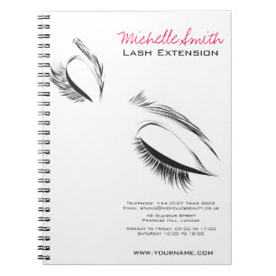 Lash Extension Notitieboek