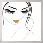 Lash Extension Poster (Voorkant)