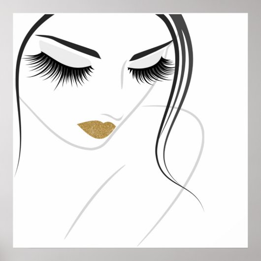 Lash Extension Poster (Voorkant)