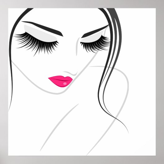 Lash Extension Poster (Voorkant)