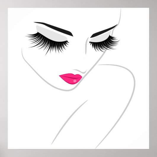 Lash Extension Poster (Voorkant)