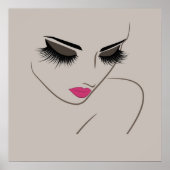 Lash Extension Poster (Voorkant)