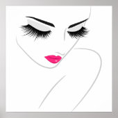 Lash Extension Poster (Voorkant)