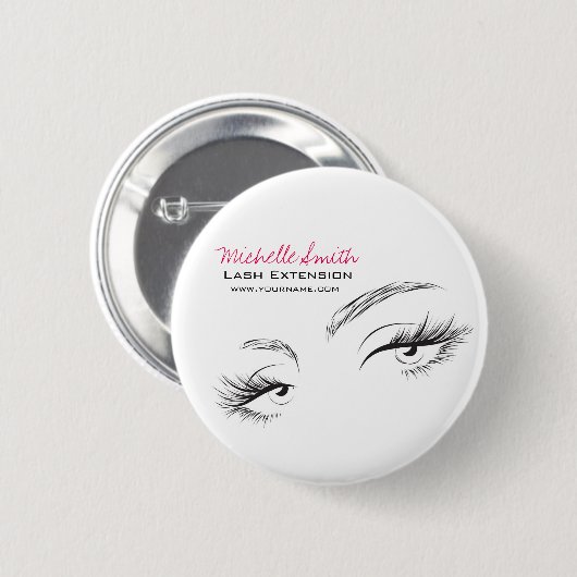 Lash Extension Ronde Button 5,7 Cm (Voorkant /achterkant)