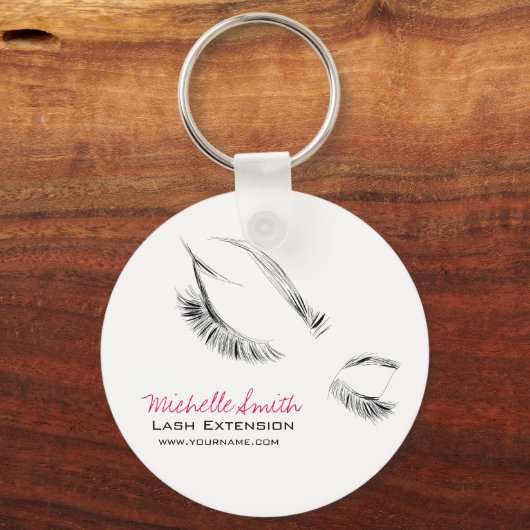 Lash Extension Sleutelhanger (Voorkant)