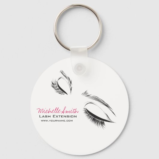 Lash Extension Sleutelhanger (Voorkant)