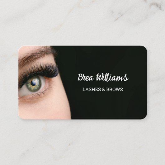 Lash Extension Visitekaartje (Voorkant)