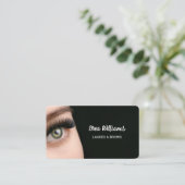 Lash Extension Visitekaartje (Staand voorkant)