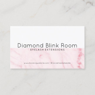 Lash Extensions Aftercare Visitekaartje